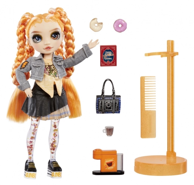 Rainbow High Sparkle & Shine Fashion lalki - Clementine (Pomarańczowy)