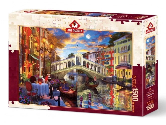 ART PUZZLE Puzzle Most Rialto, Wenecja 1500 elementów