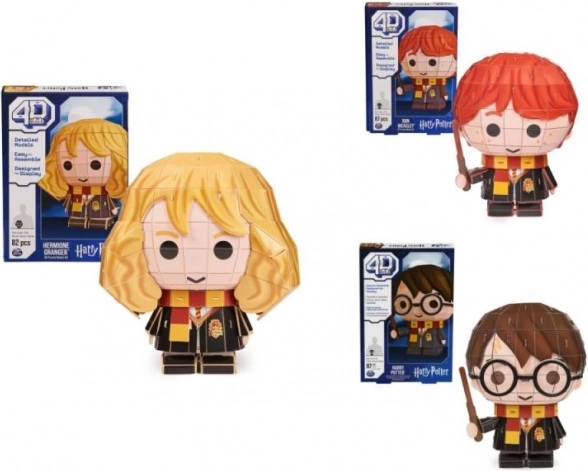 4D papierowe puzzle HARRY POTTER – postacie do złożenia