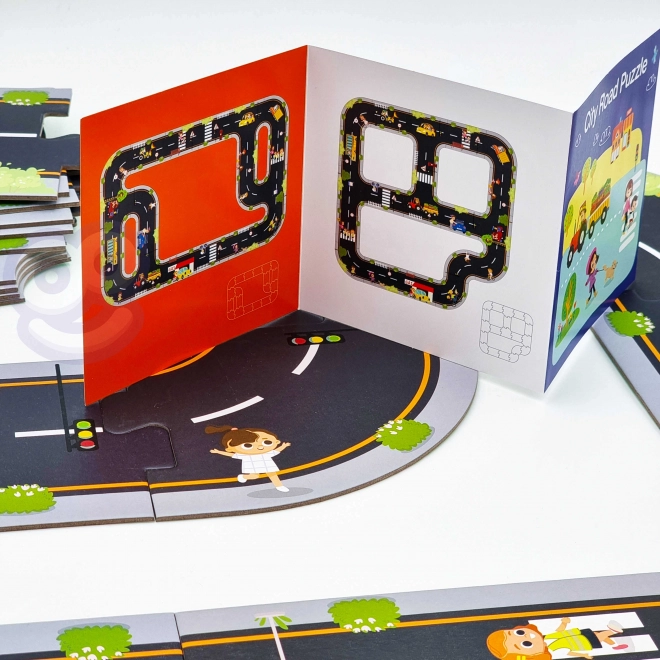 Tooky Toy Autopaska Puzzle
