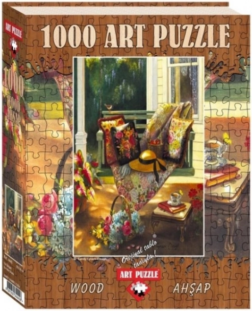 Drewniane puzzle Cień lata 1000 elementów ART PUZZLE