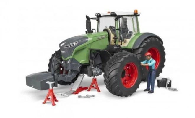 Bruder Traktor Fendt 1050 Vario z mechanikiem i narzędziami warsztatowymi 1:16