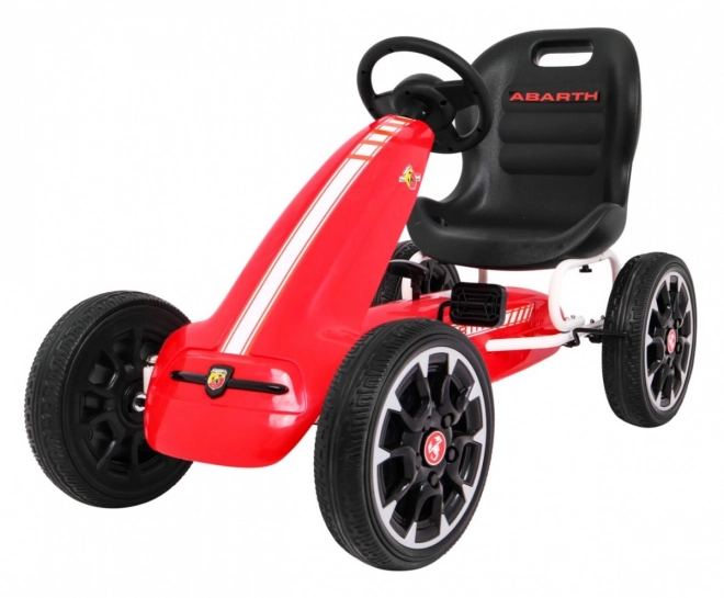 Gokart licencjonowany ABARTH czerwony