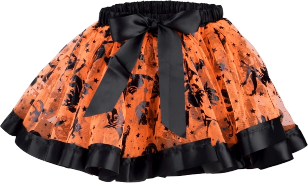 Spódniczka tutu z halloweenowymi nadrukami