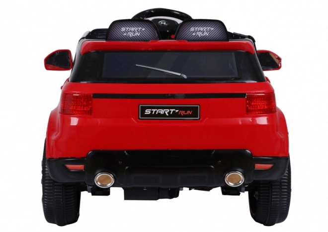 Elektryczne autko Land Rapid Racer czerwone