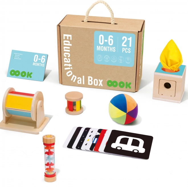 Edukacyjny box TOOKY TOY XXL Montessori 6w1