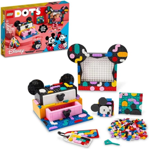 LEGO® DOTS 41964 Pudełko szkolne Myszka Miki i Myszka Minnie