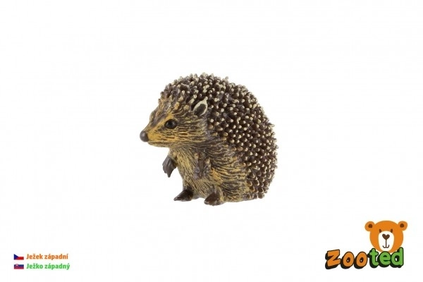 Jeż zachodni plastik 4cm w torebce