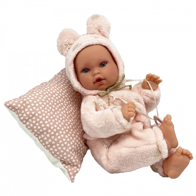 Antonio Juan 1136 KIKA - realistyczna lalka niemowlę ze specjalną funkcją ruchową i miękkim materiałowym ciałem - 27 cm