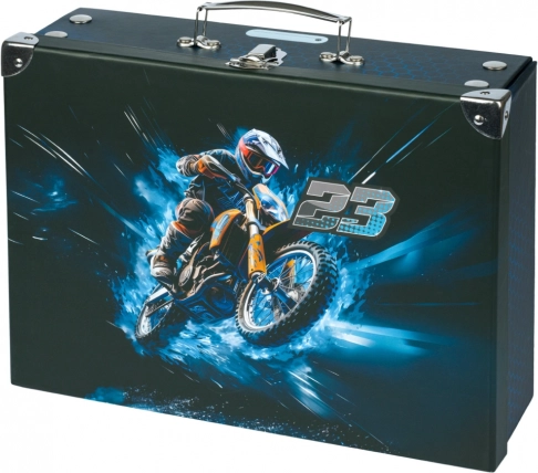Stylowy motyw motocrossu