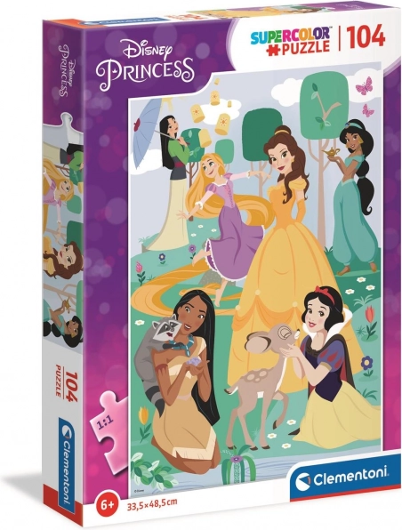 Puzzle CLEMENTONI Disney księżniczki 104 elementy