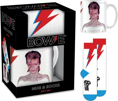 david bowie męski zestaw prezentowy kubek i skarpety