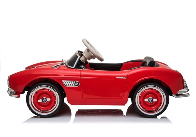 Auto na akumulator BMW Retro czerwone