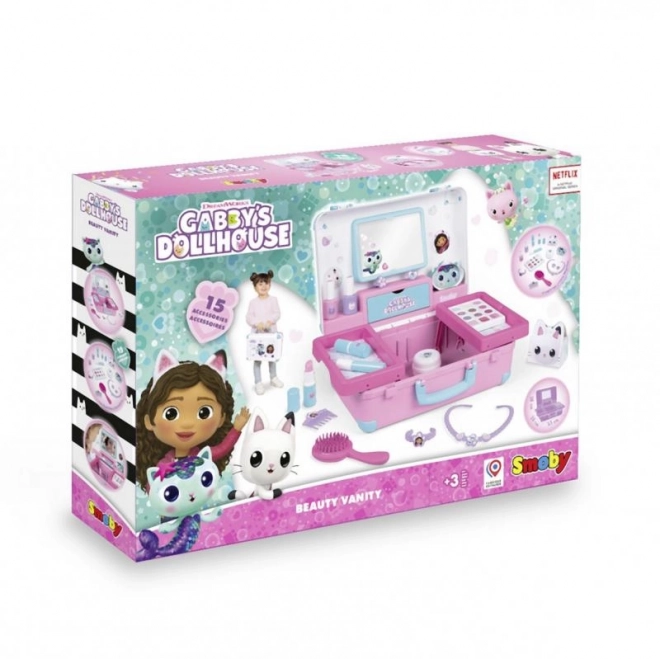Kosmetyczna walizka Gabby´s Dollhouse z akcesoriami