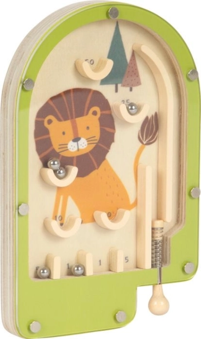 Drewniany mini pinball lew – Small Foot