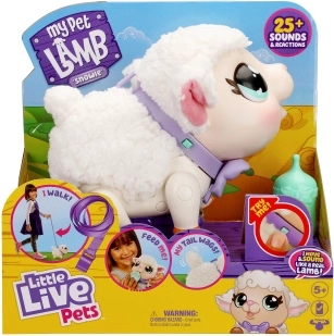 Little Live Pets owieczka Snowie interaktywna pluszowa zabawka