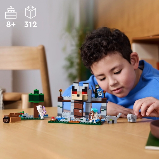 LEGO Minecraft 21261 Wilcza Twierdza