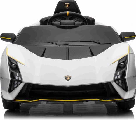 Dziecięcy elektryczny samochodzik LAMBORGHINI Invencible – biały
