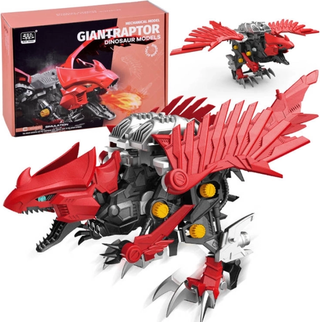 Bioniczny raptor – ruchomy model do składania
