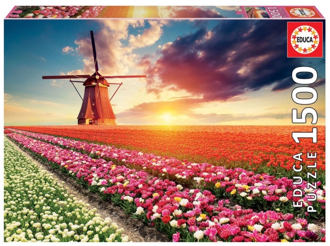 Puzzle Kraina tulipanów 1500 elementów od EDUCA