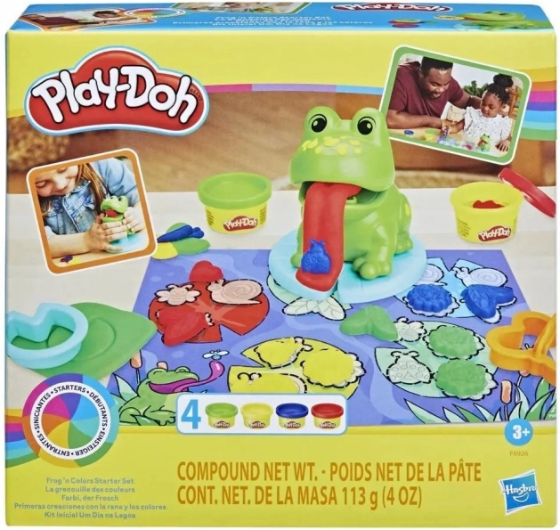 Play-Doh Starters Żaba – nauka kolorów