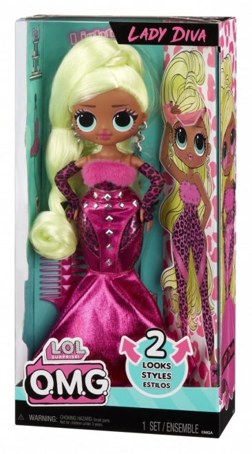 L.O.L. Surprise! OMG Duża siostra, 2 stroje – Lady Diva