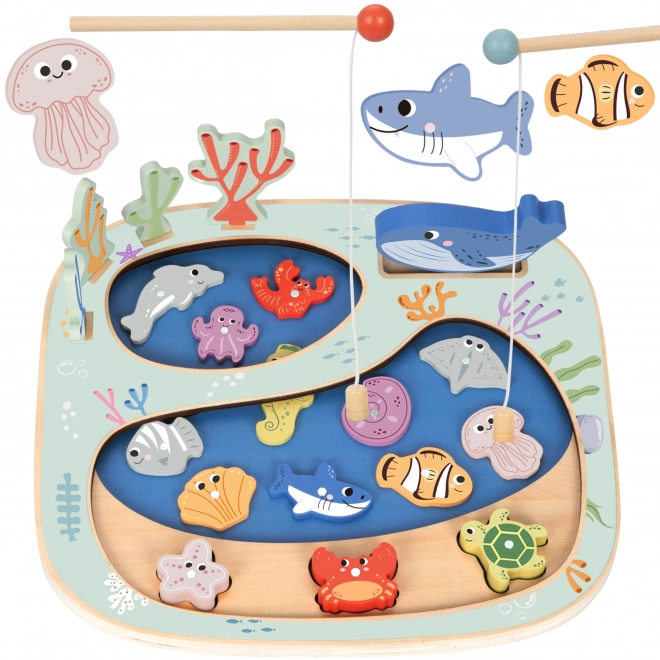 Zabawka wędkarska Tooky Toy Montessori