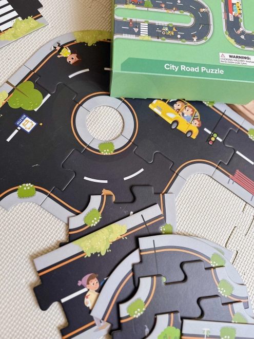 Tooky Toy Autopaska Puzzle