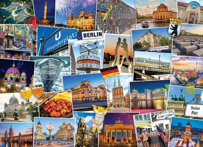 EUROGRAPHICS Puzzle Światowiec Berlin 1000 części