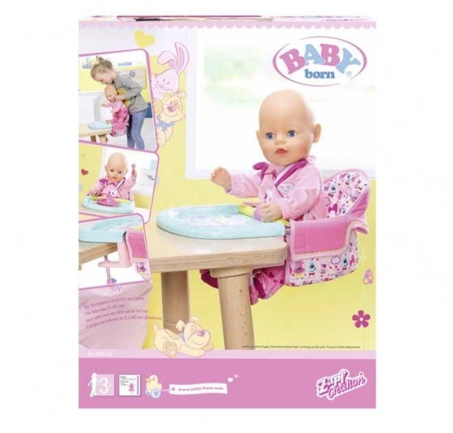 Krzesełko do karmienia Baby Born