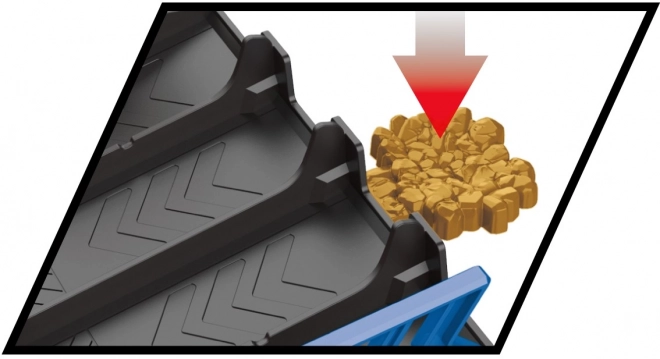 Zabawna trasa Metal Machines 4 tory atak goryli
