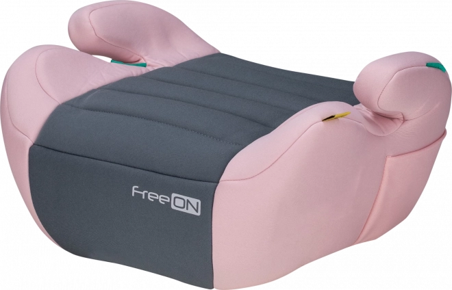 FreeON Siedzisko Booster Comfy i-Size 125-150 cm, Różowo-szary