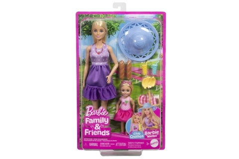 Barbie Rodzina i przyjaciele na pikniku
