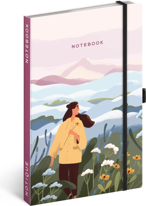 NOTIQUE notes w linie krajobraz 13 × 21 cm