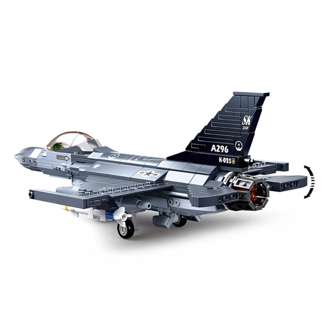 Sluban Model Klocki M38-B0891 Myśliwiec F-16 Falcon