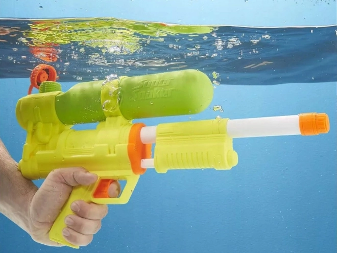 Super pistolet wodny dla dzieci żółty