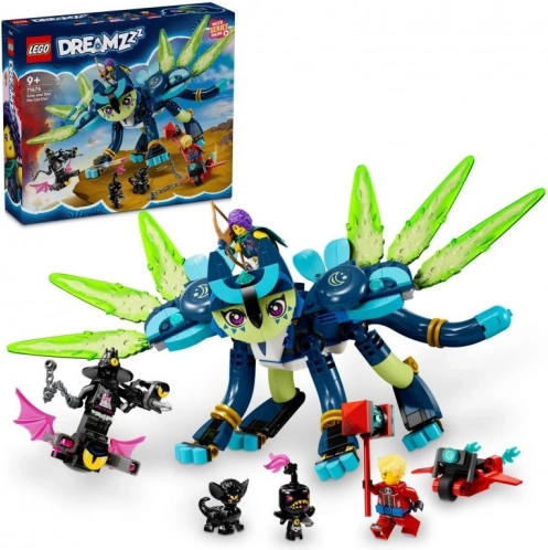 LEGO DREAMZzz 71476 Zoey i kotkosowa Zian