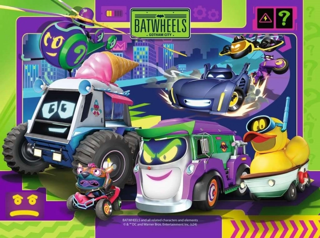 Puzzle Batwheels od Ravensburger, 4w1