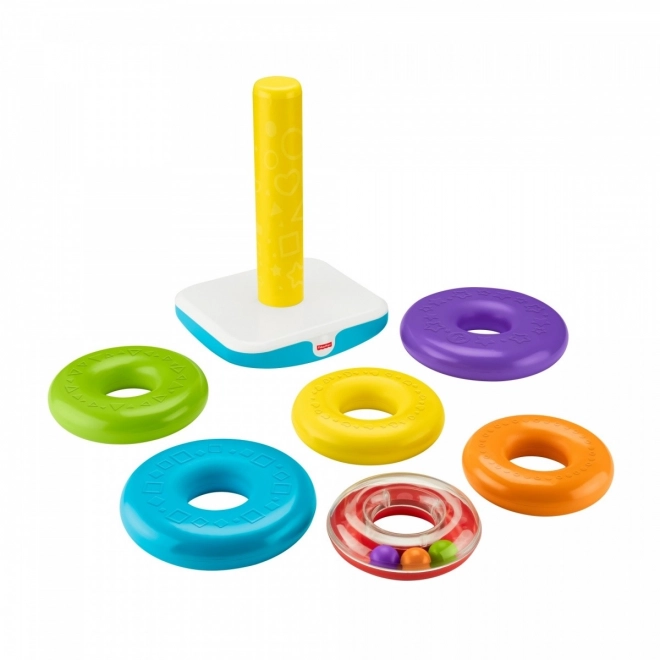 Duża piramida z kółek Fisher-Price