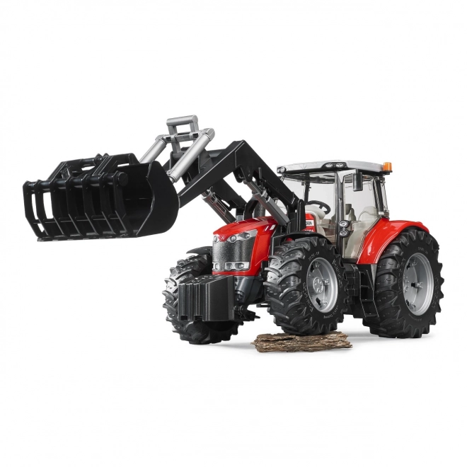 Bruder Traktor MASSEY FERGUSON 7624 z czołowym ładowaczem