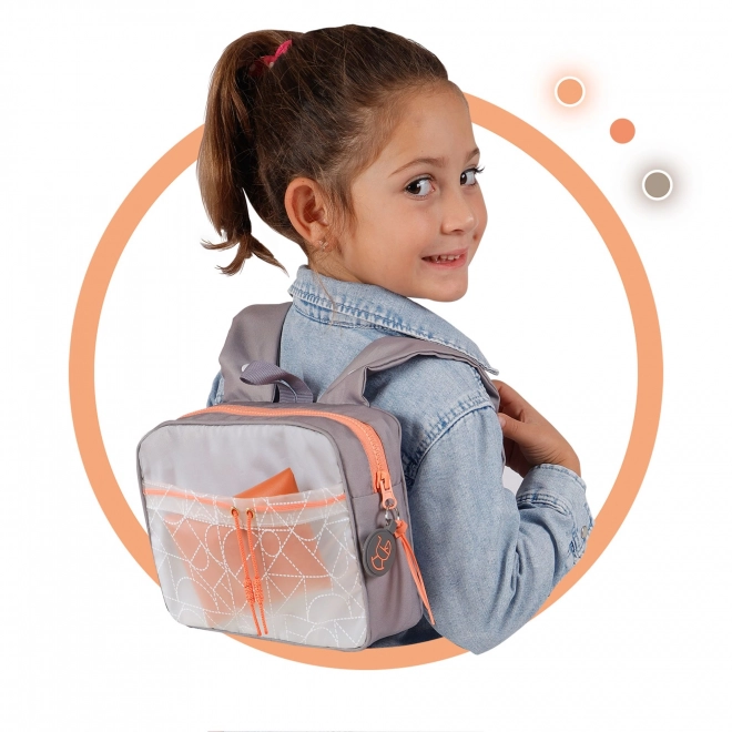 DeCuevas 81777 Składany wózek dla lalek 3 w 1 z plecakiem CITY X 2024 - 73 cm