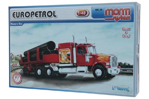 Zestaw Monti System MS 26 Europetrol Western star 1:48 w pudełku 32x20,5x7,5cm