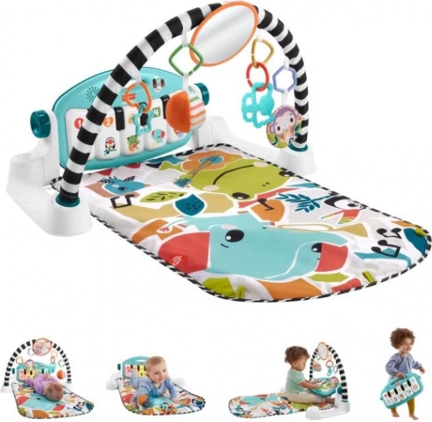 Edukacyjna mata do zabawy z pianinkiem FISHER-PRICE Muzyczne zwierzątka