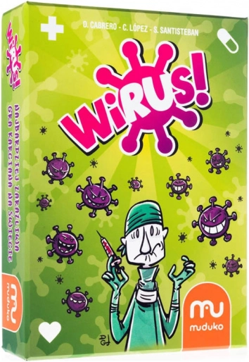 Muduko gra karciana Virus! gra imprezowa 8+