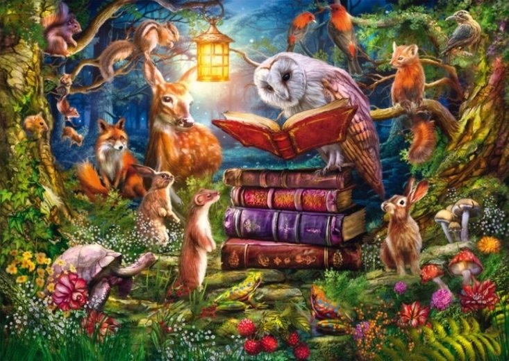 Puzzle Baśnie na dobranoc w lesie 1000 elementów