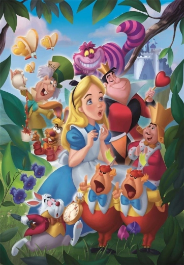 Clementoni puzzle Alicja w Krainie Czarów 1000 elementów
