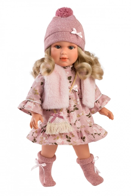 Realistyczna lalka Lucia 40 cm z miękkim materiałowym ciałem