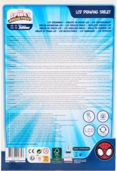 Tablica rysunkowa LCD 28 cm Księżniczki, Spidey, Stitch