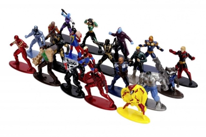 Marvel Metalowe kolekcjonerskie nanofigurki 20 szt.