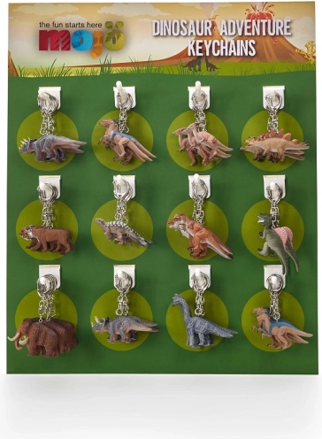 Mojo breloki do kluczy Dinozaury 72 szt.